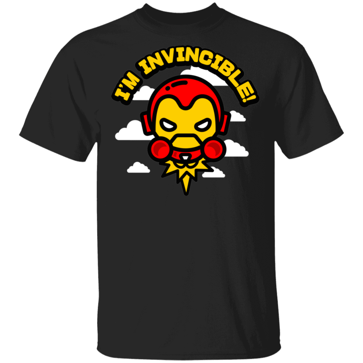 T-Shirts Black / S Im Invincible T-Shirt