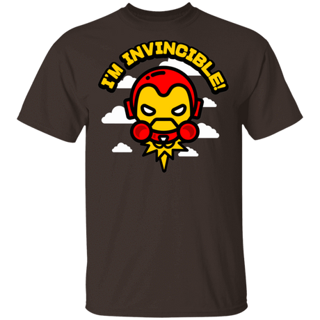 T-Shirts Dark Chocolate / S Im Invincible T-Shirt