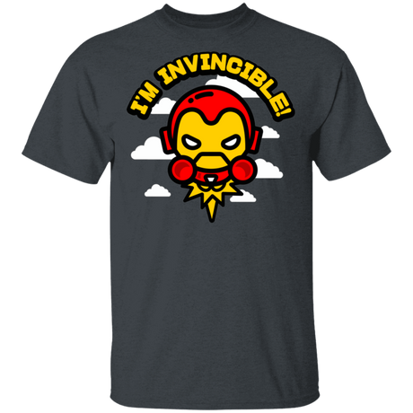 T-Shirts Dark Heather / S Im Invincible T-Shirt