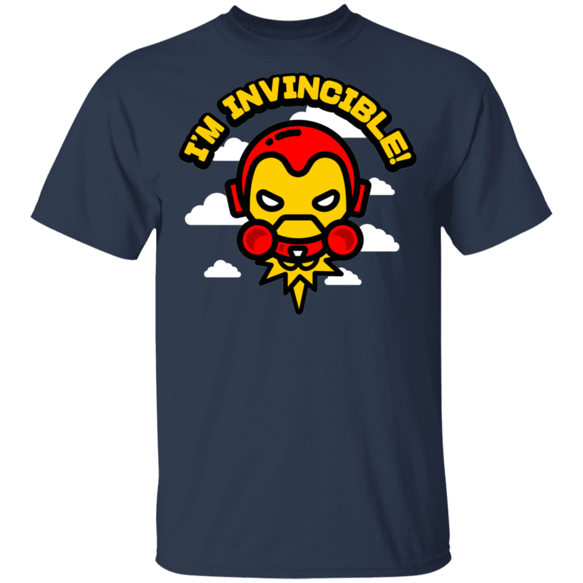 T-Shirts Navy / S Im Invincible T-Shirt