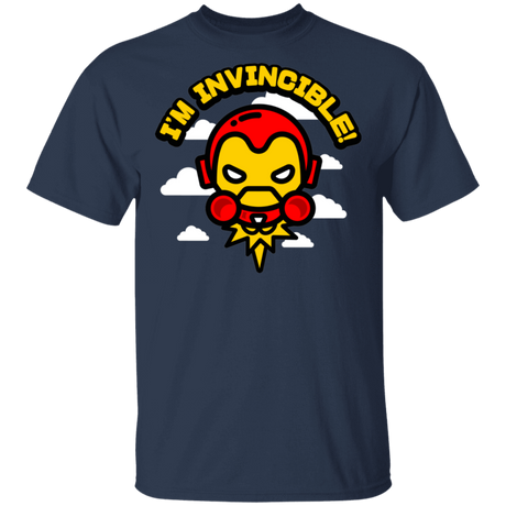 T-Shirts Navy / S Im Invincible T-Shirt