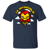 T-Shirts Navy / YXS Im Invincible Youth T-Shirt