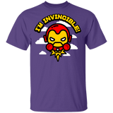 T-Shirts Purple / YS Im Invincible Youth T-Shirt