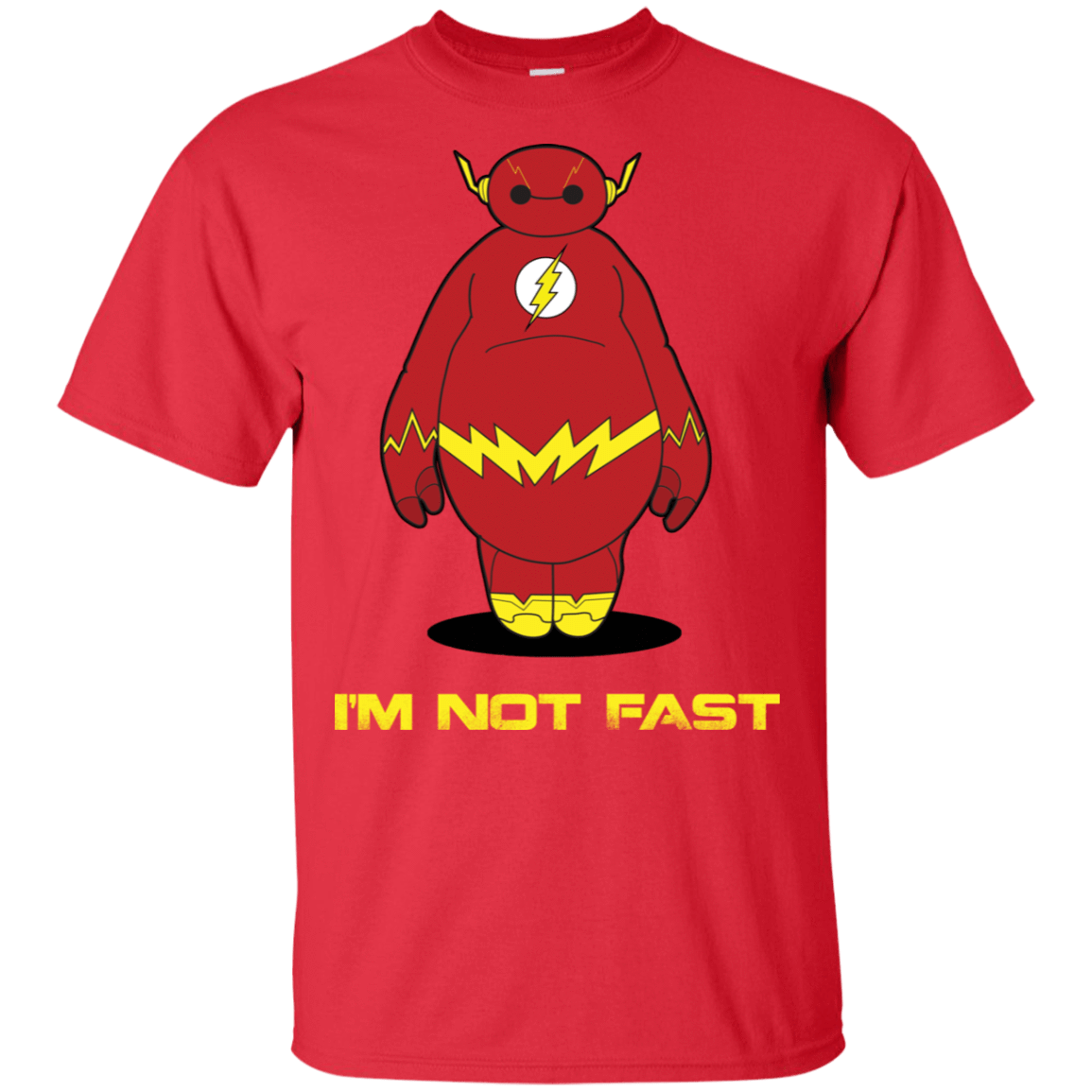 T-Shirts Red / S Im Not Fast T-Shirt