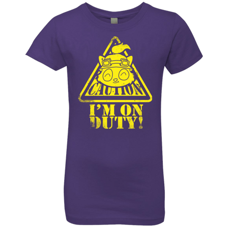 T-Shirts Purple Rush / YXS Im on duty Girls Premium T-Shirt