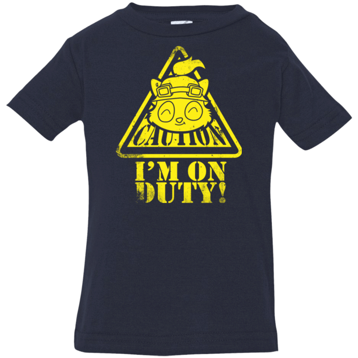 T-Shirts Navy / 6 Months Im on duty Infant Premium T-Shirt