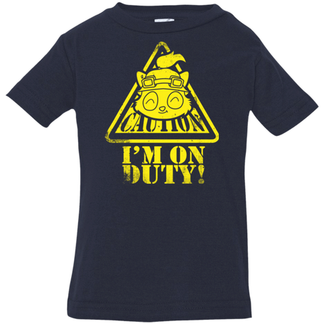 T-Shirts Navy / 6 Months Im on duty Infant Premium T-Shirt