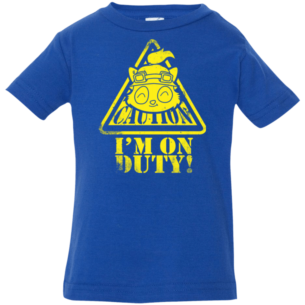 T-Shirts Royal / 6 Months Im on duty Infant Premium T-Shirt