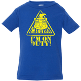 T-Shirts Royal / 6 Months Im on duty Infant Premium T-Shirt