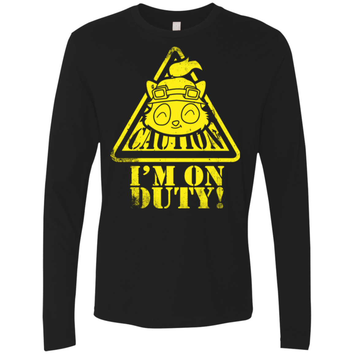 T-Shirts Black / Small Im on duty Men's Premium Long Sleeve