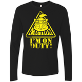 T-Shirts Black / Small Im on duty Men's Premium Long Sleeve