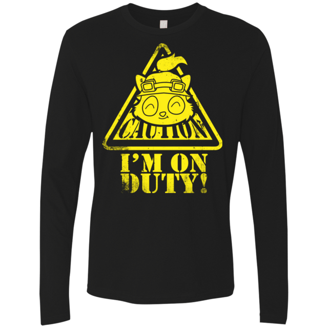 T-Shirts Black / Small Im on duty Men's Premium Long Sleeve