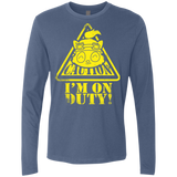 T-Shirts Indigo / Small Im on duty Men's Premium Long Sleeve