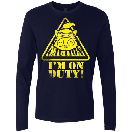T-Shirts Midnight Navy / Small Im on duty Men's Premium Long Sleeve