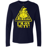 T-Shirts Midnight Navy / Small Im on duty Men's Premium Long Sleeve