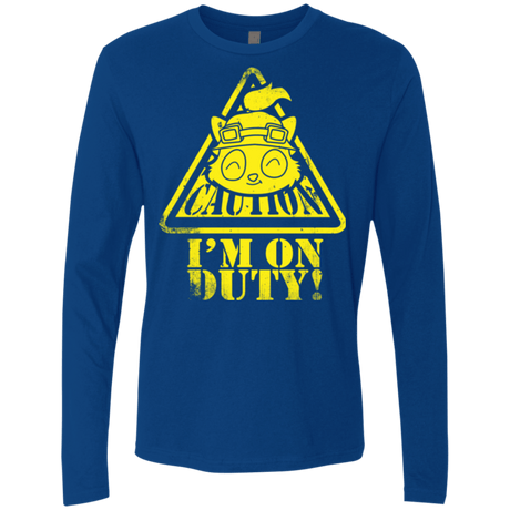 T-Shirts Royal / Small Im on duty Men's Premium Long Sleeve