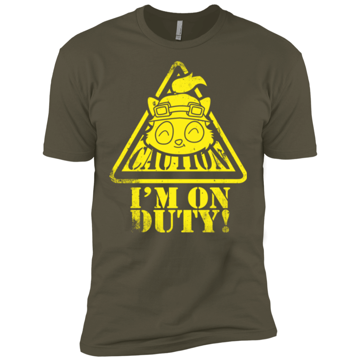 T-Shirts Military Green / X-Small Im on duty Men's Premium T-Shirt