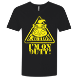 T-Shirts Black / X-Small Im on duty Men's Premium V-Neck