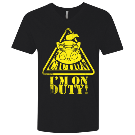 T-Shirts Black / X-Small Im on duty Men's Premium V-Neck