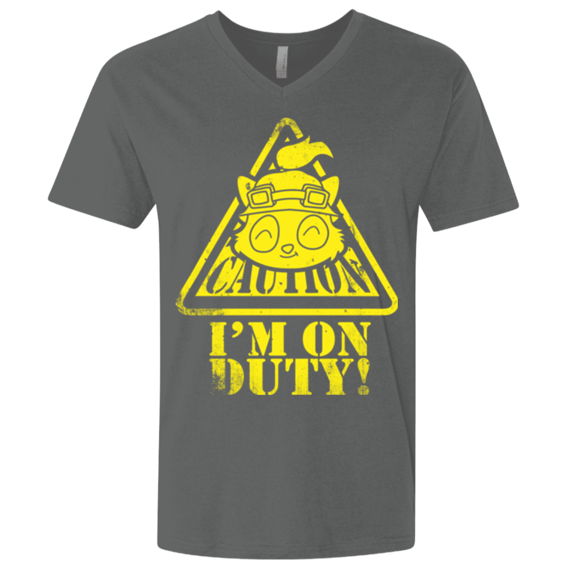 T-Shirts Heavy Metal / X-Small Im on duty Men's Premium V-Neck