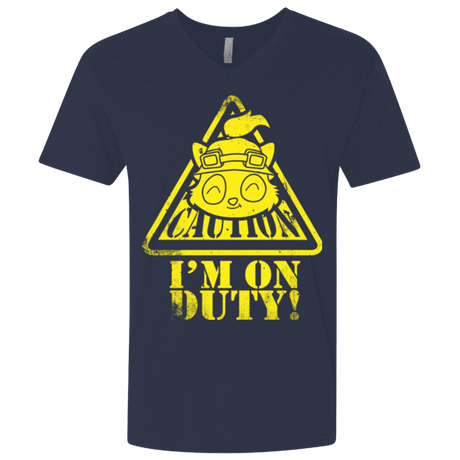 T-Shirts Midnight Navy / X-Small Im on duty Men's Premium V-Neck