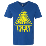 T-Shirts Royal / X-Small Im on duty Men's Premium V-Neck