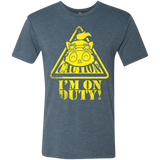 T-Shirts Indigo / Small Im on duty Men's Triblend T-Shirt