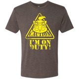 T-Shirts Macchiato / Small Im on duty Men's Triblend T-Shirt