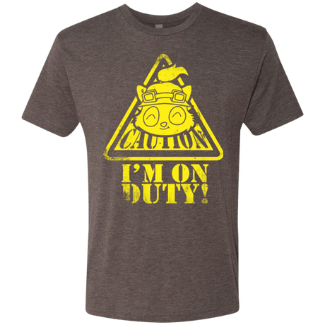 T-Shirts Macchiato / Small Im on duty Men's Triblend T-Shirt