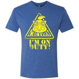 T-Shirts Vintage Royal / Small Im on duty Men's Triblend T-Shirt