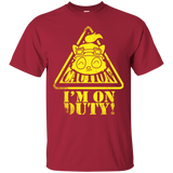 T-Shirts Cardinal / Small Im on duty T-Shirt