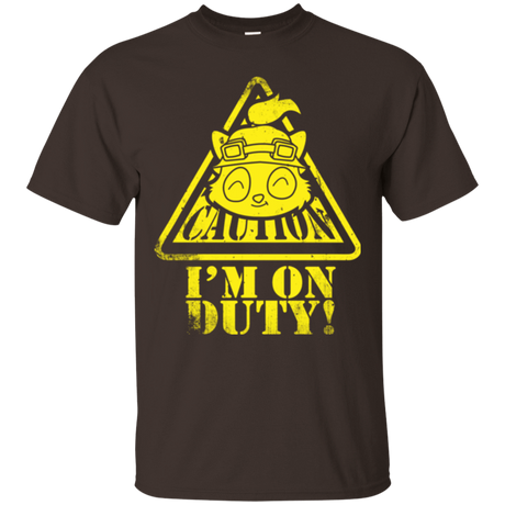 T-Shirts Dark Chocolate / Small Im on duty T-Shirt