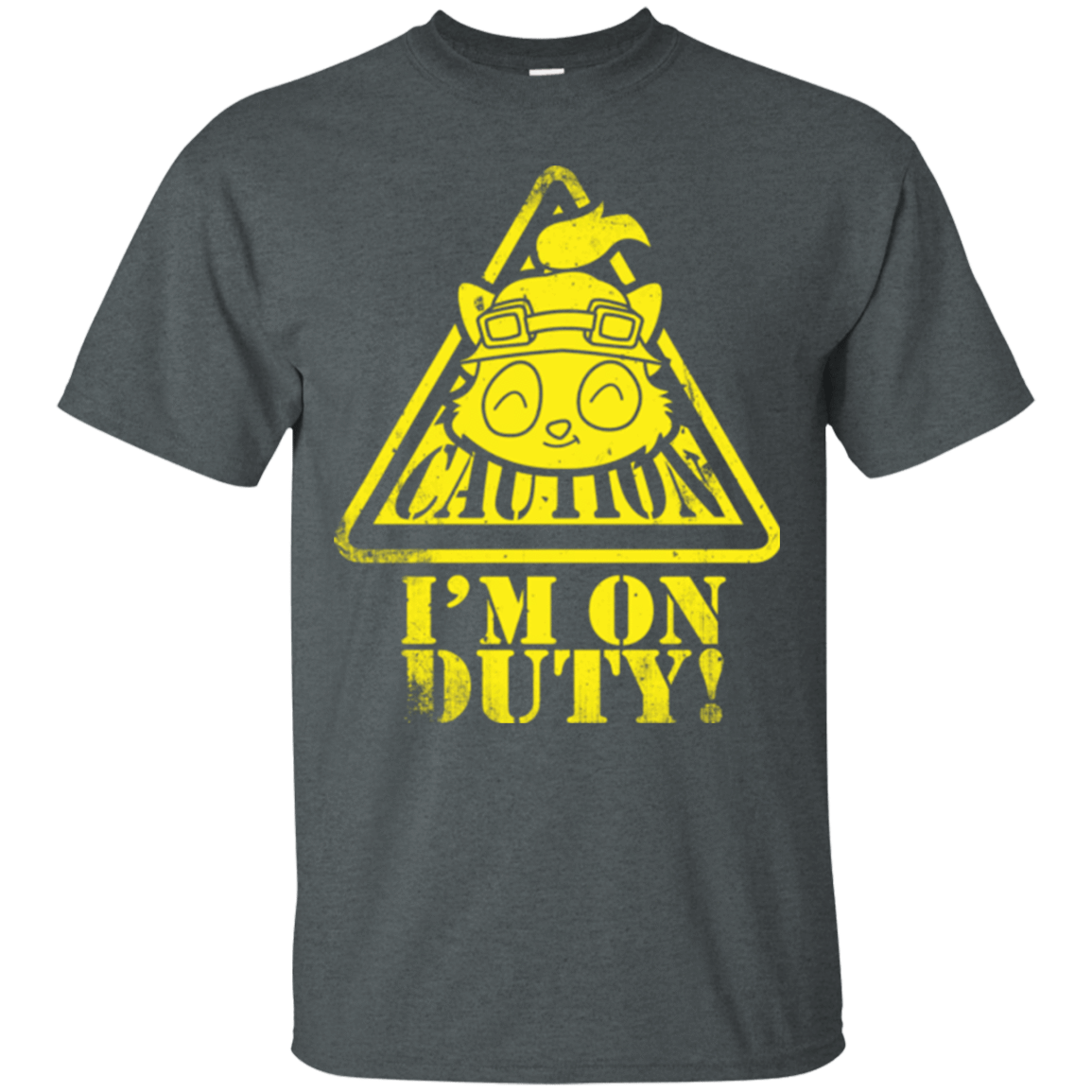 T-Shirts Dark Heather / Small Im on duty T-Shirt