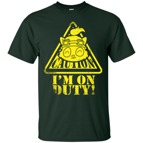 T-Shirts Forest Green / Small Im on duty T-Shirt