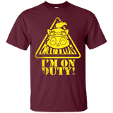 T-Shirts Maroon / Small Im on duty T-Shirt