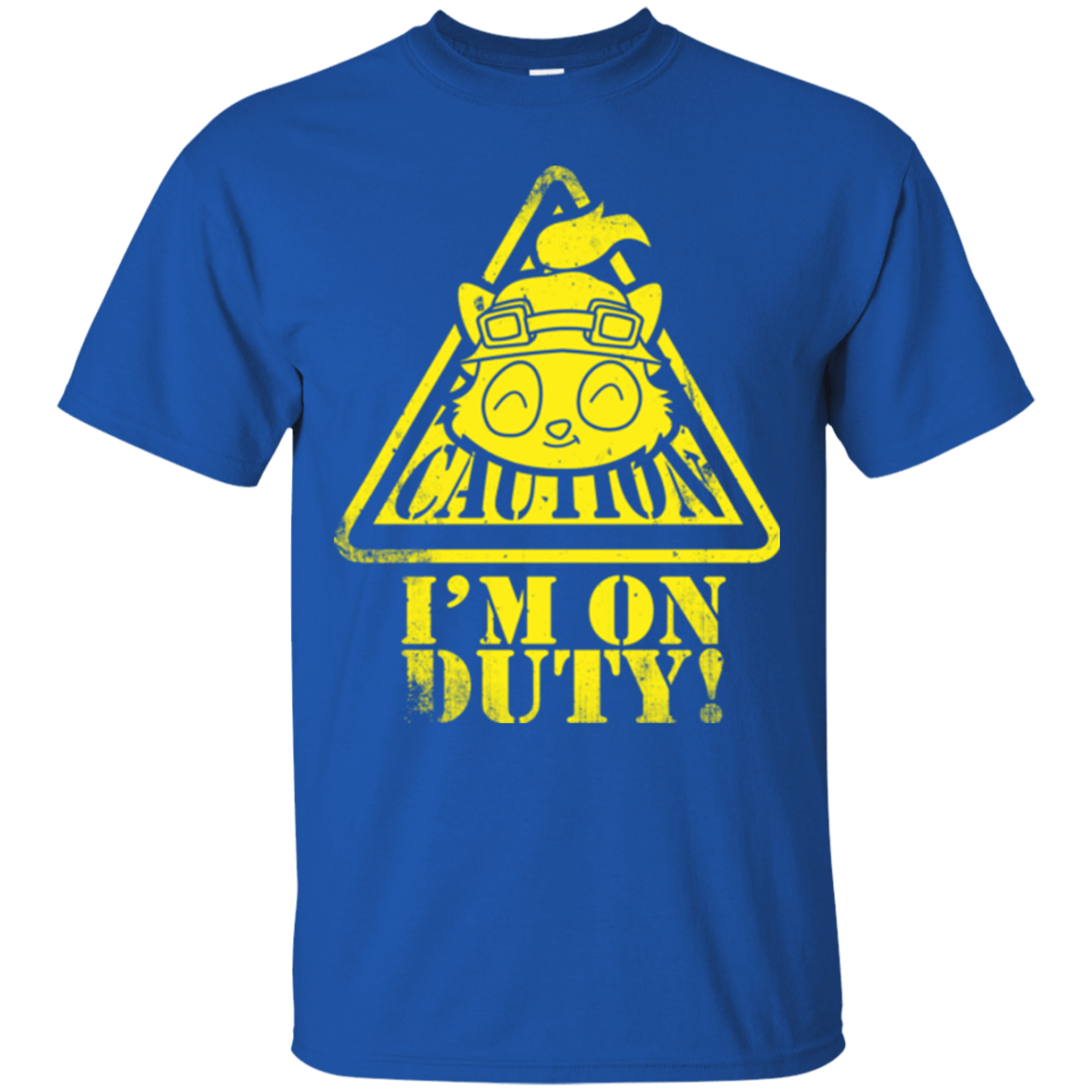 T-Shirts Royal / Small Im on duty T-Shirt