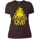 T-Shirts Dark Chocolate / X-Small Im on duty Women's Premium T-Shirt