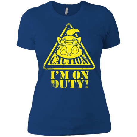 T-Shirts Royal / X-Small Im on duty Women's Premium T-Shirt