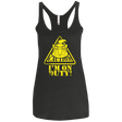 T-Shirts Vintage Black / X-Small Im on duty Women's Triblend Racerback Tank