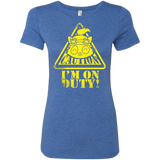 T-Shirts Vintage Royal / Small Im on duty Women's Triblend T-Shirt