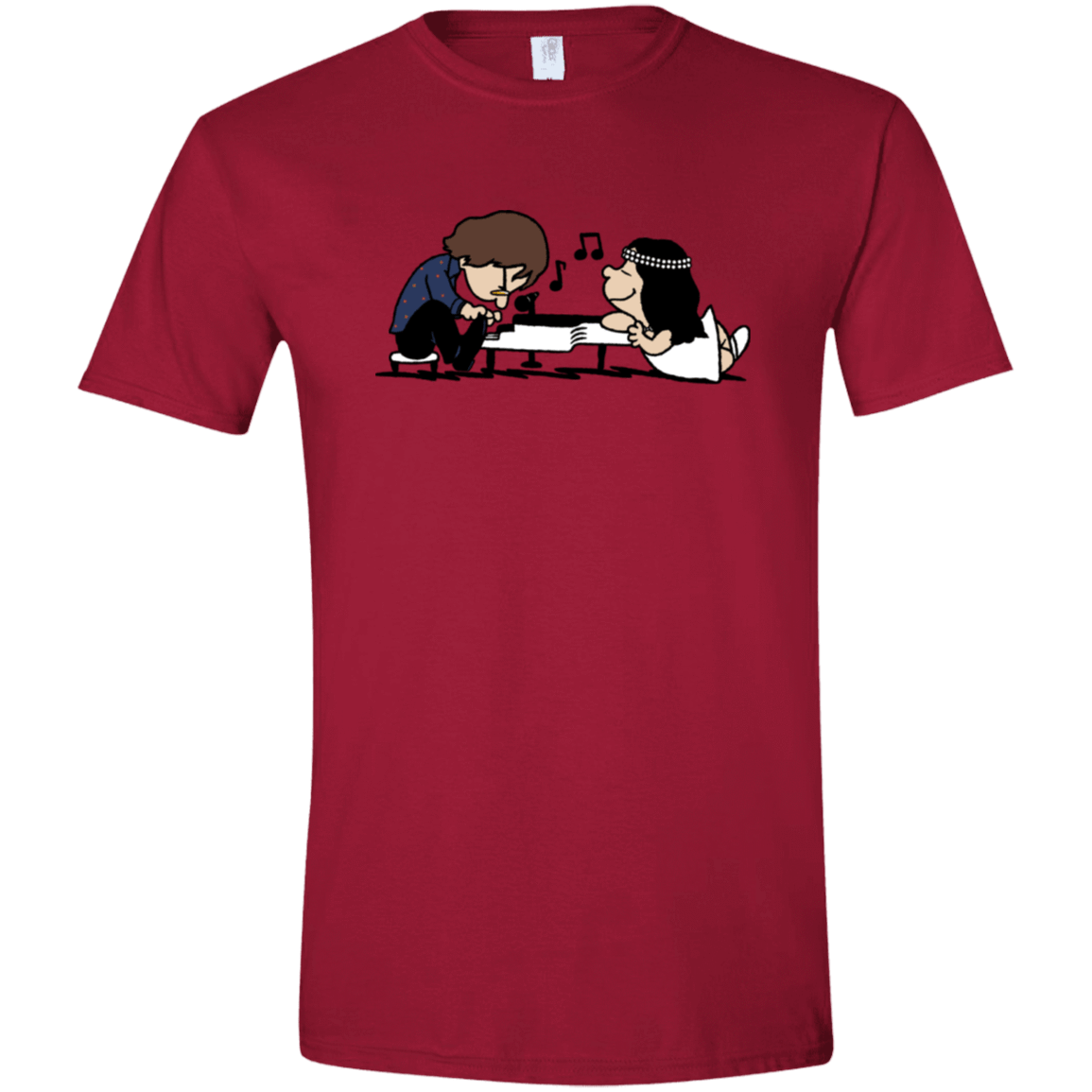 T-Shirts Cardinal Red / S Imagine Men's Semi-Fitted Softstyle