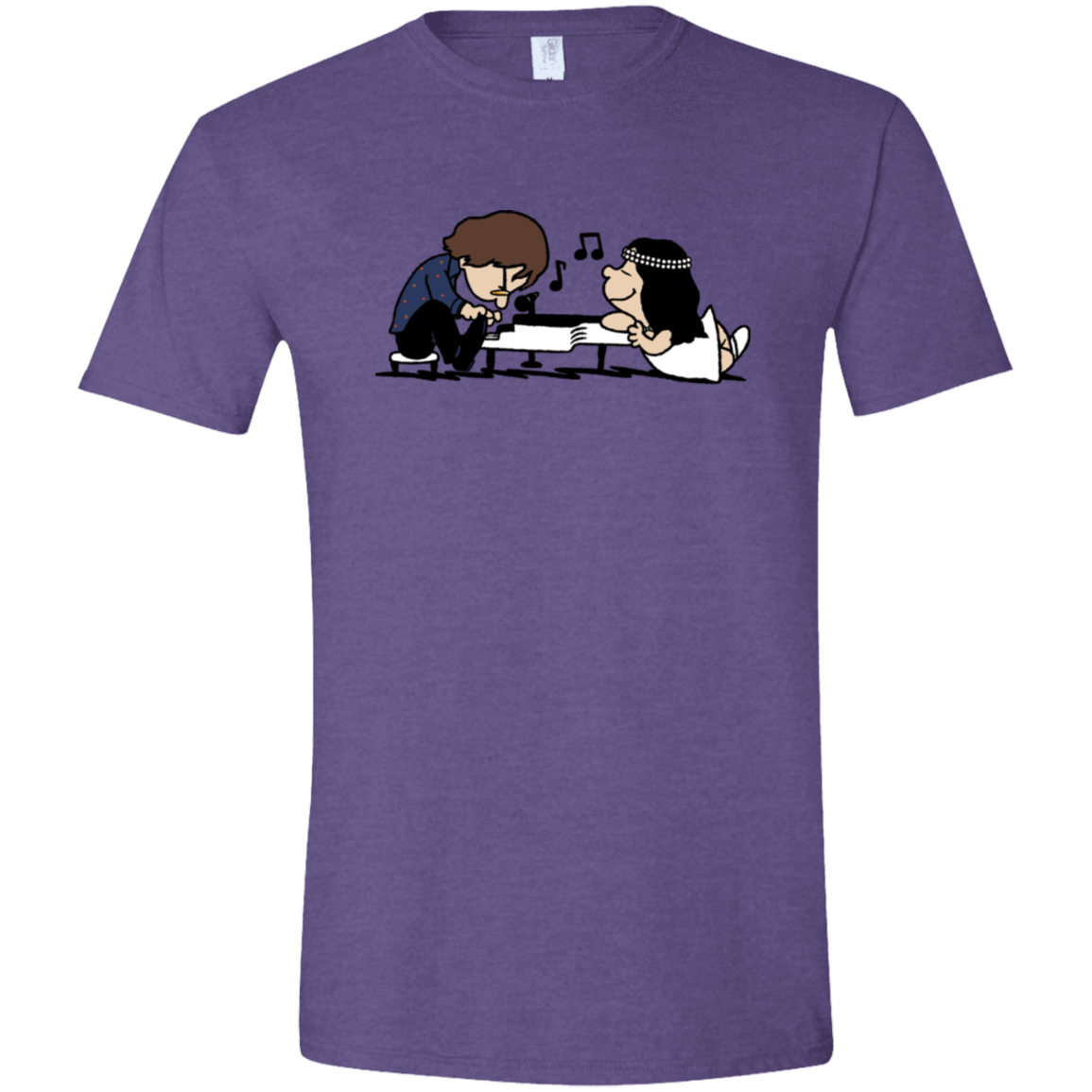 T-Shirts Heather Purple / S Imagine Men's Semi-Fitted Softstyle