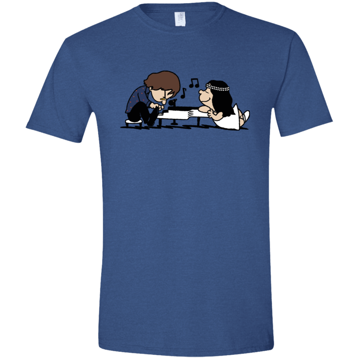 T-Shirts Heather Royal / X-Small Imagine Men's Semi-Fitted Softstyle