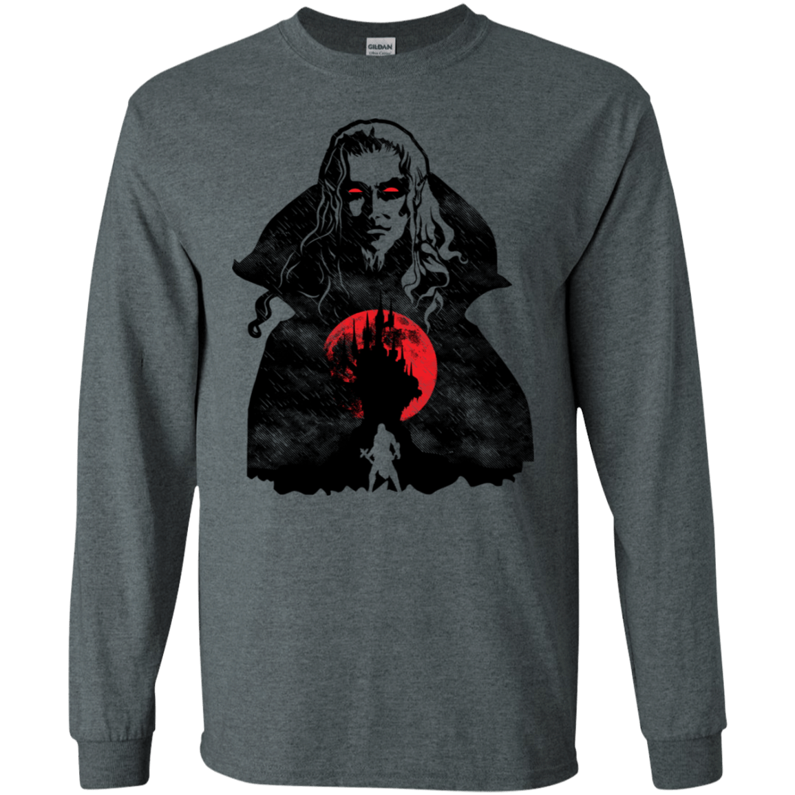 T-Shirts Dark Heather / S Immortality Men's Long Sleeve T-Shirt