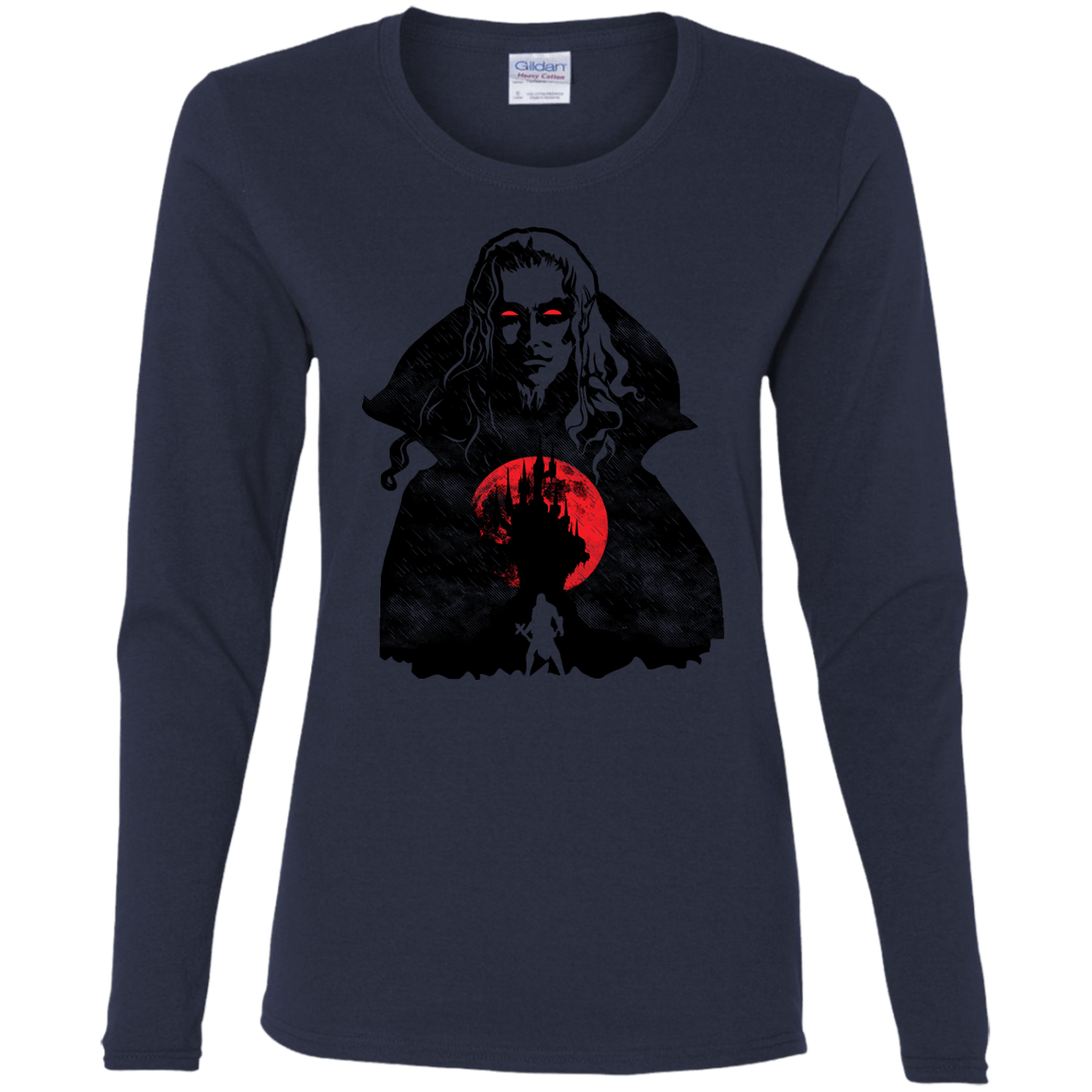 T-Shirts Navy / S Immortality Women's Long Sleeve T-Shirt