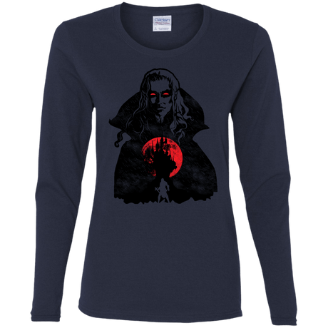 T-Shirts Navy / S Immortality Women's Long Sleeve T-Shirt