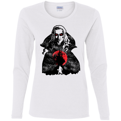 T-Shirts White / S Immortality Women's Long Sleeve T-Shirt