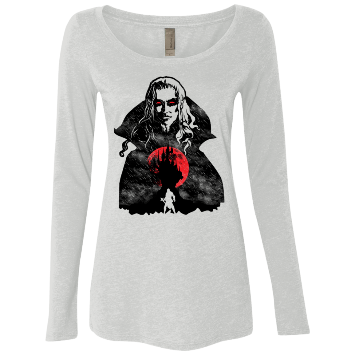 T-Shirts Heather White / S Immortality Women's Triblend Long Sleeve Shirt