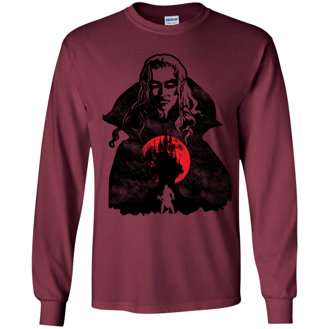 T-Shirts Maroon / YS Immortality Youth Long Sleeve T-Shirt