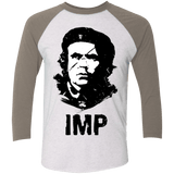 T-Shirts Heather White/Vintage Grey / X-Small IMP Men's Triblend 3/4 Sleeve